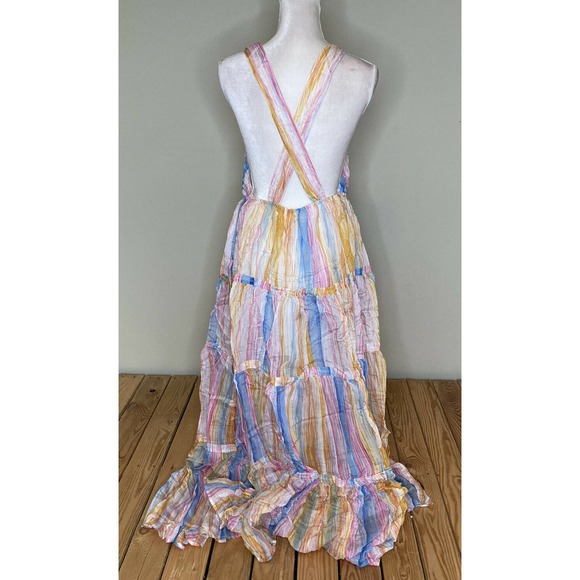 NWT FASHION NOVA Tier Plunged Maxi Dress 2X - Picture 3 of 8